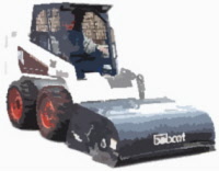 bobcat sweeper cuarteada