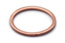 Junta 32x27x2 mm. para valvula de drenaje en depósito hidráulico de compactadores Faun Variopress. Compatible con referencia original FAUN 2162123*.