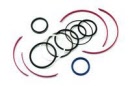 Juego de reparación para los cilíndros hidráulicos de la pala con referencia 55105 y 55106. Compatible con referencia original FAUN 5246694* / 5246695*