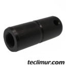 Bulón 70x285 mm. sin conducto de lubricación para placa de la prensa en compactadores Faun Variopress. Compatible con referencia original FAUN 5207056* / 5202887*