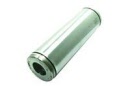 Bulón M8 de 50x160 mm. con conducto de lubricación para punto de articulación superior para apertura de la sección de cola en compactadores Faun Variopress. Compatible con referencia original FAUN 5205839* / FM0028*