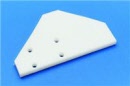 Patín lateral para la boca de aspiración en barredoras Hako Citymaster 2000. Compatible con referencia original Hako 0122040*  