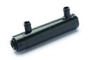 Cilindro hidraulico para movimiento basculante del brazo del cepillo en barredoras Schmidt Swingo 200 . Compatible con referencia original Schmïdt 90204002*;1029016-0*