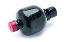 Acumulador de presion 350 c.c. / 25 Bar para eje delantero en barredoras Schmidt Swingo. Compatible con referencia original Schmïdt 1000429-2*