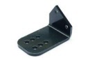 Soporte izquierdo para montaje de amortiguador de gas para el brazo de los cepillos en barredoras Schmidt Swingo.Compatible con referencia original Schmïdt 17038035* 
