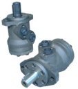 Motor hidráulico de reten reforzado para accionamiento del cepillo lateral en barredoras Johnston montadas sobre camión. Compatible con referencia original Johnston 405501*