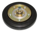 Rueda completa con llanta y eje para boca de aspiración en barredoras Johnston series VT / VS / A / AJ. Compatible con referencia original Johnston 63491-1* 